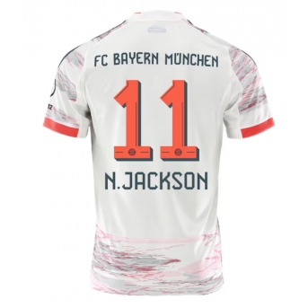 Billige Fotballdrakt Bayern Munich Nicolas Jackson #11 Replika Bortedrakt 2025-26 Kortermet